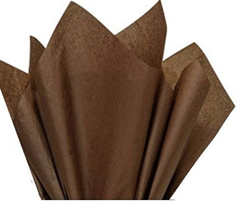 100 x Brown Acid Free Tissue Packing Paper Sheets Gift Party Clothes Wrap