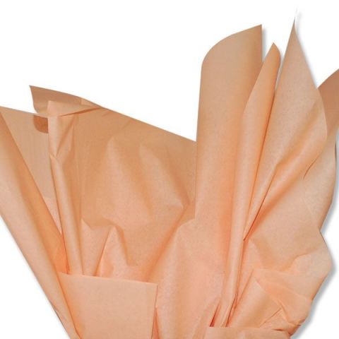 100 x Peach Acid Free Tissue Packing Paper Sheets Gift Party Clothes Wrap