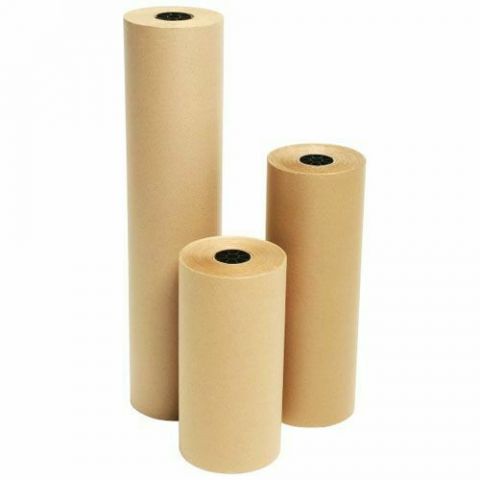Quality Brown Kraft Wrapping Packing Parcel Gift Party Paper Roll 450mm x 3M