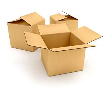 5 x Single Wall Cardboard Packing Postal Boxes 13"x10"x12"
