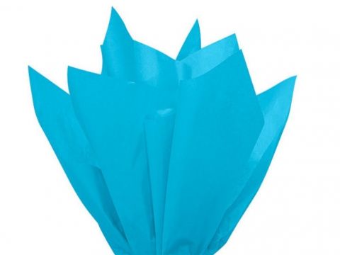 100 x Turquoise Acid Free Tissue Packing Paper Sheets Gift Party Clothes Wrap